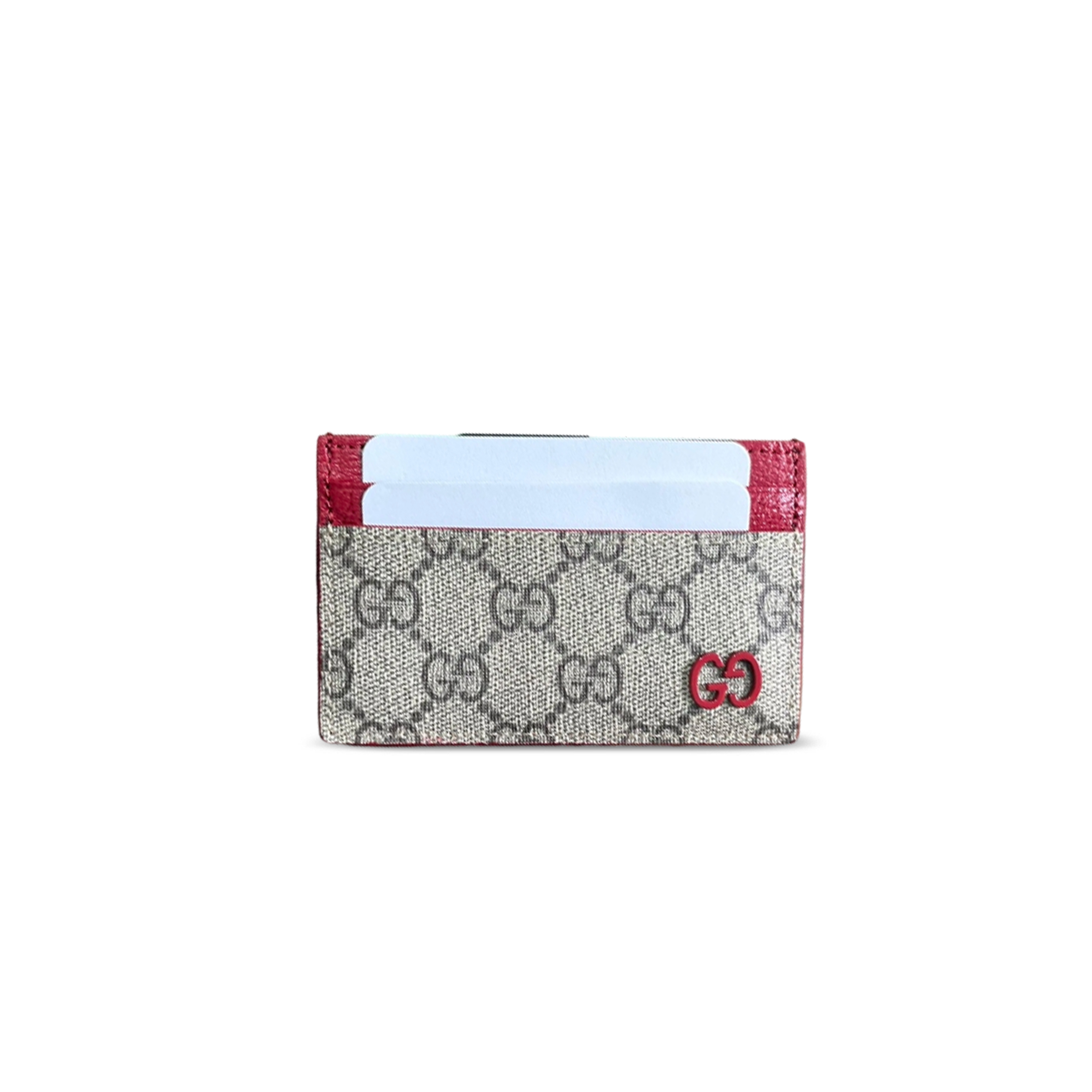 GUCCI BI-COLOR GG CARD CASE 768248 (11*7cm)